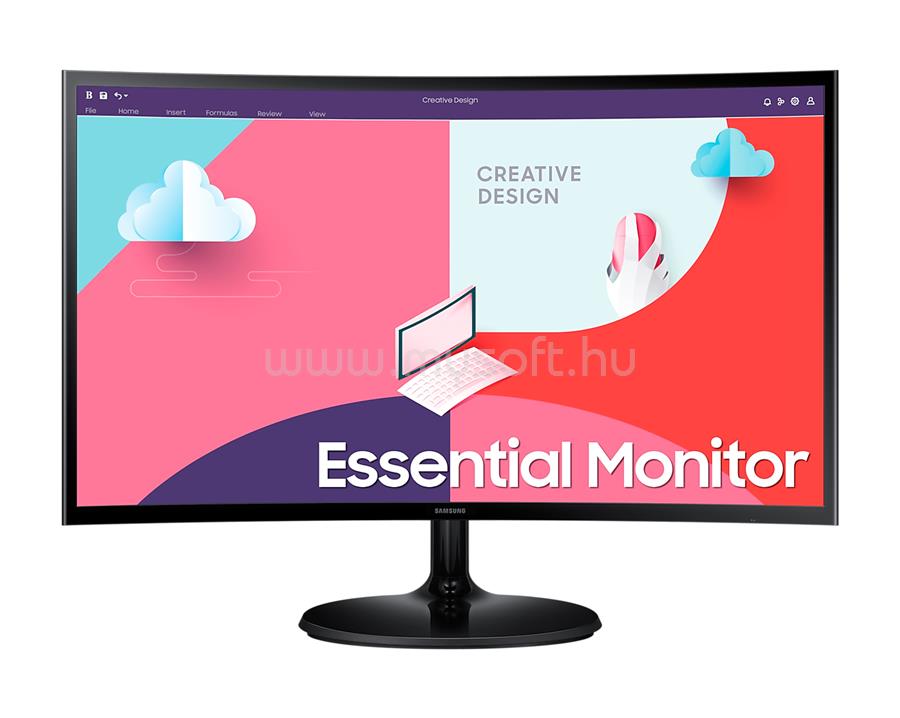 SAMSUNG S36C ívelt Monitor