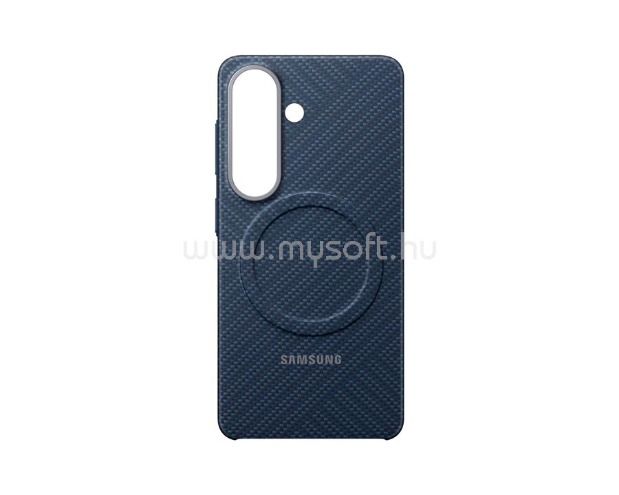 SAMSUNG Samsung S26 SAMSUNG szilikon telefonvédő mágneses, karbon minta, IBOLYAKÉK