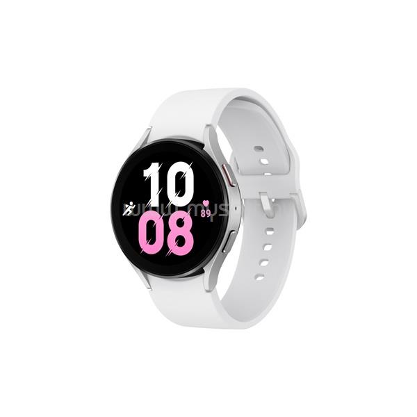 SAMSUNG SM-R915FZSAEUE Galaxy Watch 5 (44mm) LTE ezüst okosóra