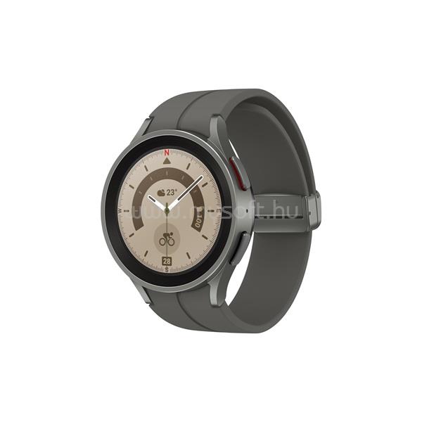 SAMSUNG SM-R925FZTAEUE Galaxy Watch 5 Pro (45mm) LTE titánium okosóra