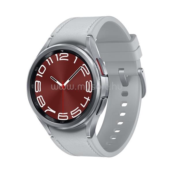 SAMSUNG SM-R955FZSAEUE Galaxy Watch 6 Classic (43mm) LTE okosóra (ezüst)