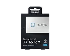 SAMSUNG SSD 500GB USB 3.2 Type-C (Gen2) T7 Touch (Szürke) MU-PC500S/WW small