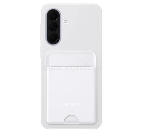 SAMSUNG Samsung A37 5G SAMSUNG szilikon telefonvédő kártyazseb VILÁGOSSZÜRKE
