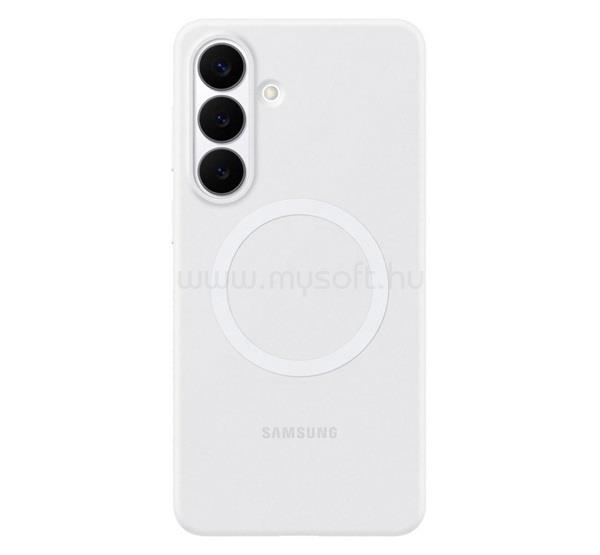 SAMSUNG Samsung S26 Plus szilikon telefonvédő mágneses FEHÉR