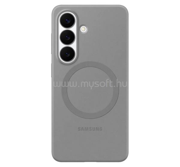 SAMSUNG Samsung S26 Plus szilikon telefonvédő mágneses SZÜRKE