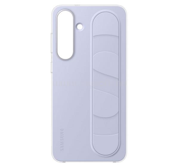 SAMSUNG Samsung S25 FE SAMSUNG szilikon telefonvédő matt, kitámasztó, VILÁGOSKÉK