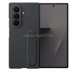 SAMSUNG Samsung Z Fold7 szilikon telefonvédő matt, kitámasztó + képernyővédő fólia, FEKETE EF-MF966CBEGWW small