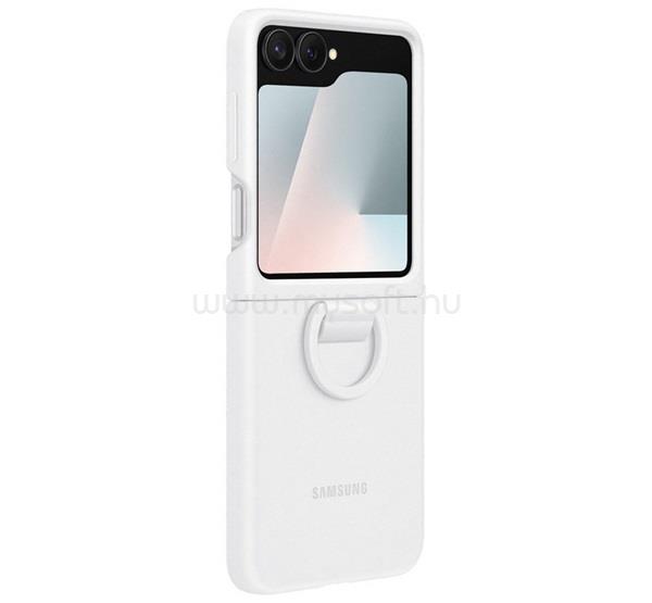 SAMSUNG Samsung Z Flip6 SAMSUNG szilikon telefonvédő telefongyűrű FEHÉR