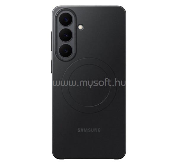 SAMSUNG Samsung S26 Plus szilikon telefonvédő ultravékony, mágneses, FEKETE