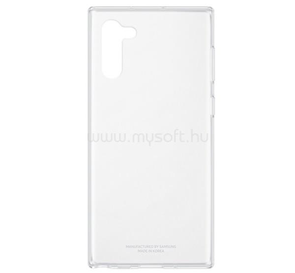 SAMSUNG Samsung Note 10 SAMSUNG szilikon telefonvédő ÁTLÁTSZÓ