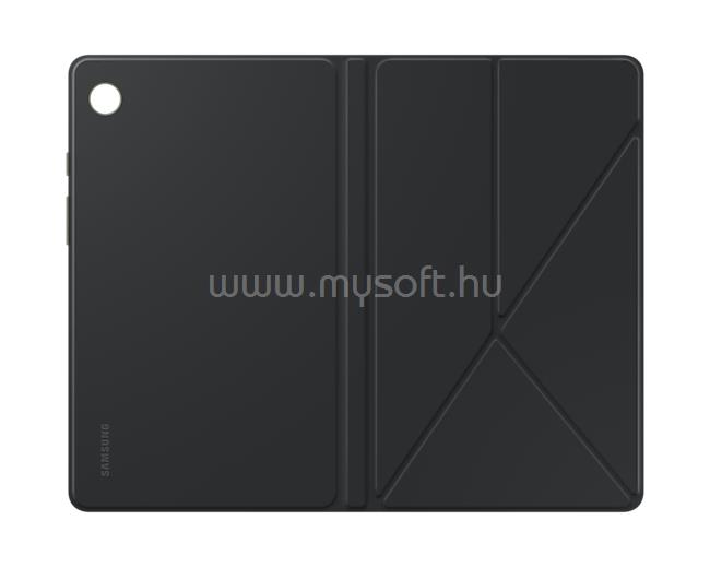 SAMSUNG Samsung Tab A9 LTE / Tab A9 WIFI tok álló, bőr hatású FLIP, mágneses, FEKETE