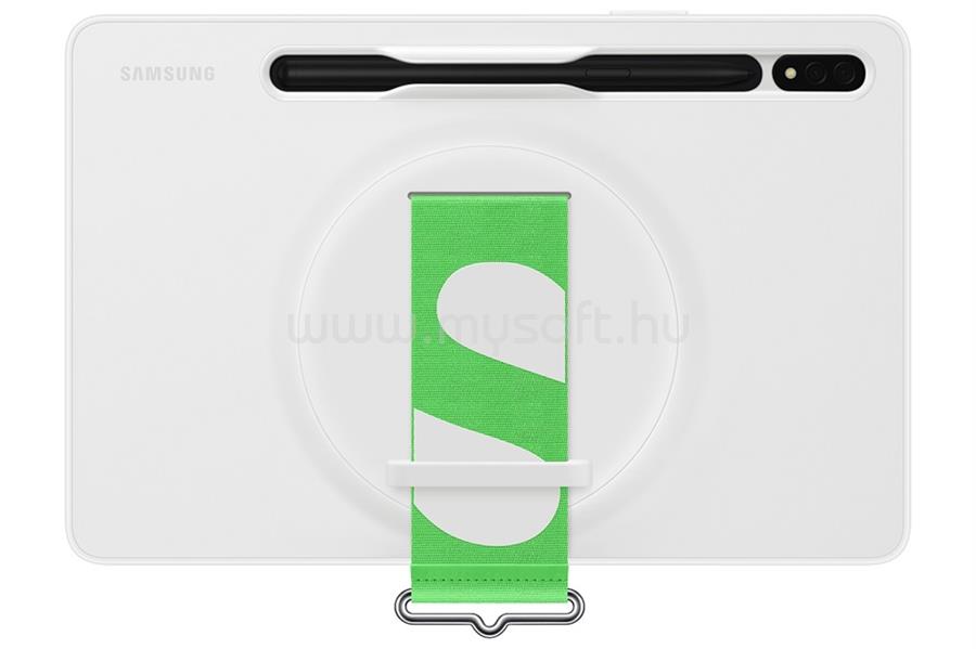 SAMSUNG Galaxy Tab S8/ Galaxy Tab S7 Szíjas tok (fehér)
