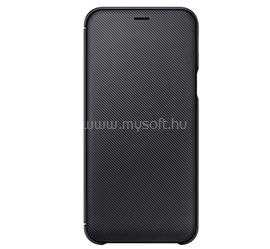 SAMSUNG Samsung A6+ (2018) SAMSUNG tok álló aktív FLIP, karbon minta, FEKETE EF-WA605CBEGWW small