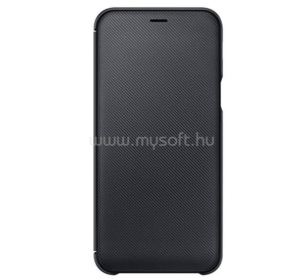 SAMSUNG Samsung A6+ (2018) SAMSUNG tok álló aktív FLIP, karbon minta, FEKETE