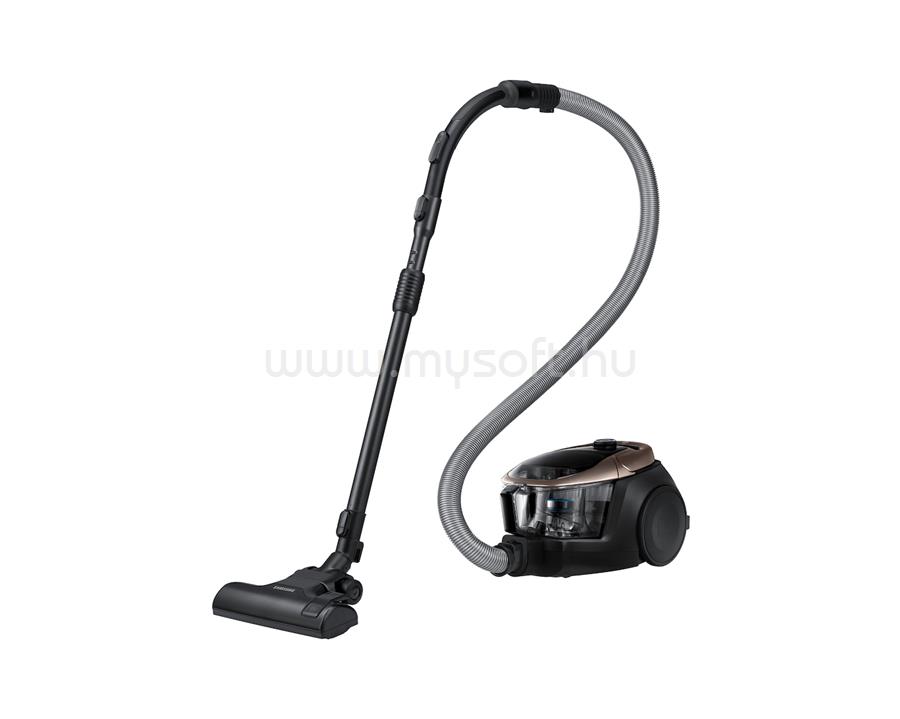 SAMSUNG VC07M3179VD/GE hagyományos porzsák nélküli, Pet Care kiadású porszívó  700 W (arany)