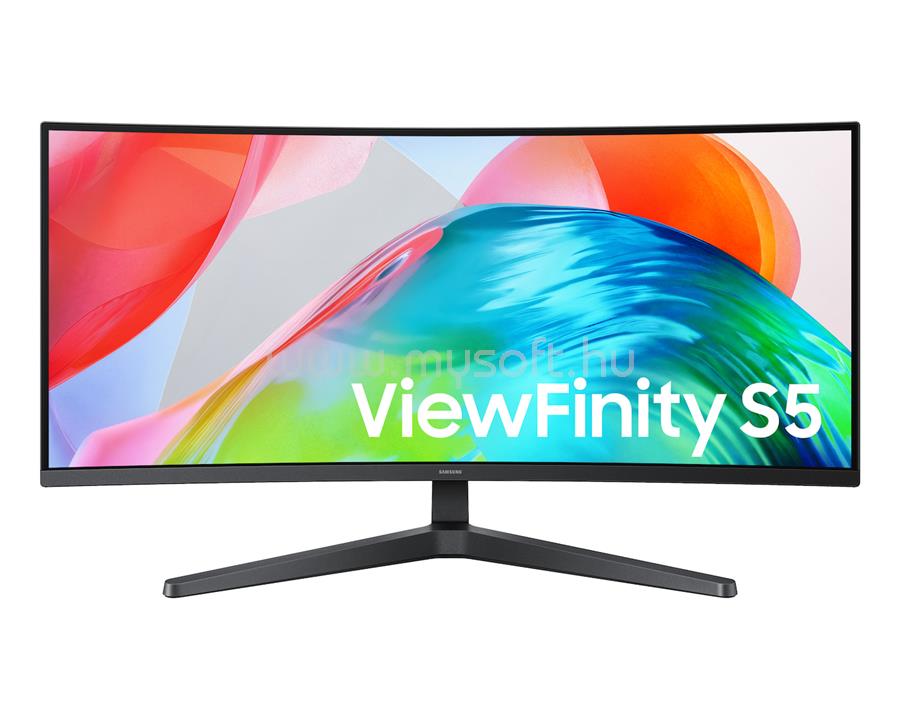 SAMSUNG ViewFinity S5 S55GH ívelt Monitor