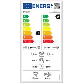 SAMSUNG WD90DG6G94BKU4 fehér, elöltöltős, max.1400ford., 9 kg/5 kg, mosó-szárítógép WD90DG6G94BKU4 small