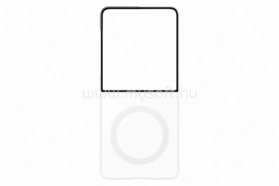 SAMSUNG Samsung Z Flip8 SAMSUNG műanyag telefonvédő mágneses ÁTLÁTSZÓ