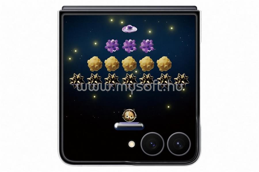 SAMSUNG Samsung Z Flip8 SAMSUNG műanyag telefonvédő ütésállóság, mágneses, FEKETE