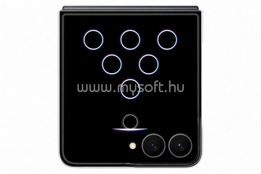 SAMSUNG Samsung Z Flip8 SAMSUNG műanyag telefonvédő ütésállóság, mágneses, EZÜST