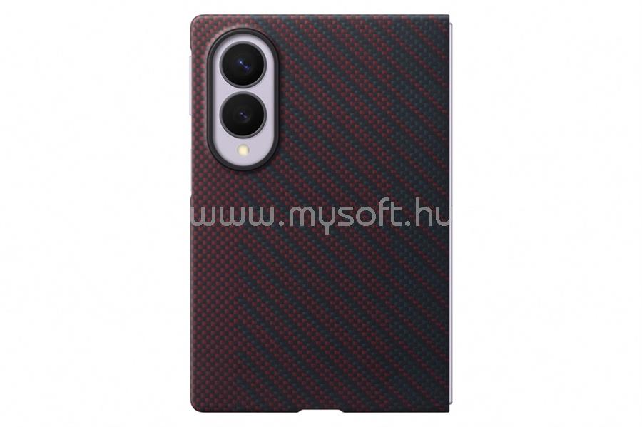 SAMSUNG Samsung Z Fold8 SAMSUNG szilikon telefonvédő mágneses, karbon minta, LILA