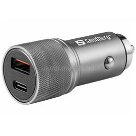 SANDBERG 1xQC3.0+1xUSBC 48W autós töltő SANDBERG_441-50 small
