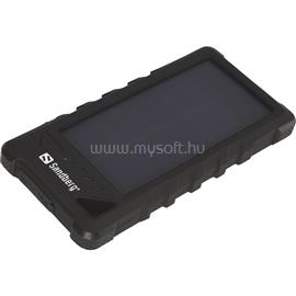 SANDBERG Outdoor Solar Powerbank 16000mAh (napelemes; kültéri; IP54 por és cseppálló; LED lámpa; 3,4A 2xUSB) SANDBERG_420-35 small