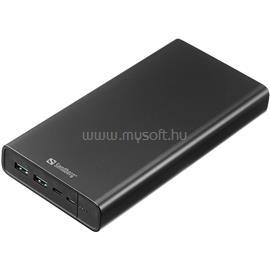 SANDBERG Akkubank - Powerbank USB-C PD 100W 38400 (Bemenet: USB-C, Kimenet: 2xUSB-A+USB-C) SANDBERG_420-63 small