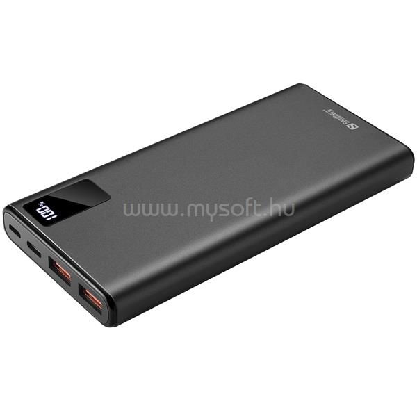 SANDBERG Powerbank USB-C PD 20W 10000 (10000mAh; 1xUSB-C+2xUSB-A)