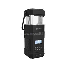 SANDBERG Akkubank - Survivor Lantern All-in1 10000 (kültéri; USB-A+USB-C; FM rádió, Napelem, hangszóró, bluetooth, IPX5) SANDBERG_420-90 small