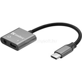SANDBERG Átalakító - USB-C Audio Adapter PD65W SANDBERG_136-67 small