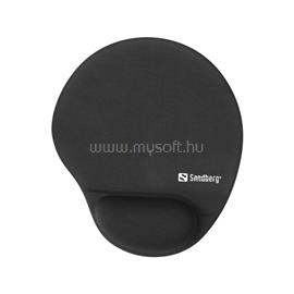 SANDBERG Memory Foam Mousepad Round egérpad (memória habos csuklótámasz fekete) SANDBERG_520-37 small