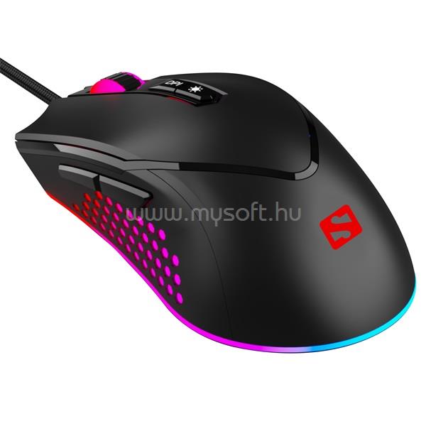 SANDBERG Azazinator 6400 gamer vezetékes egér