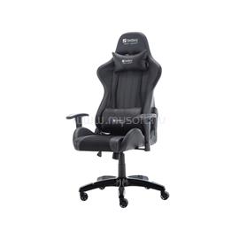 SANDBERG Commander Gaming Chair gamer szék (fekete; áll. dőlés/magasság; párnázott kartámasz; PU+szövet; max.150kg-ig) SANDBERG_640-87 small