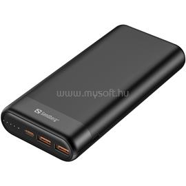 SANDBERG Hordozható akkumulátor, Powerbank 20000 PD65W+2xQC3.0 SANDBERG_420-62 small