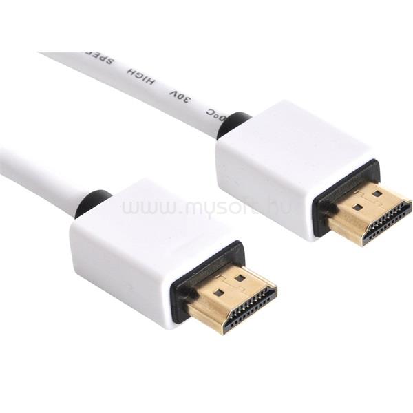 SANDBERG Kábel - HDMI Saver (3m; HDMI 2.0; fehér)