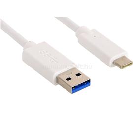 SANDBERG Kábel - USB-C to USB3.0 (1m; fehér; USB-C 3.1 bemenet; USB3.0 (apa) kimenet) SANDBERG_136-15 small