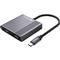 SANDBERG Notebook Dokkoló - USB-C Dock 2xHDMI+USB+PD (Bemenet: USB-C; Kimenet: 2xHDMI+USB-A3.0+USB-C) SANDBERG_136-44 small