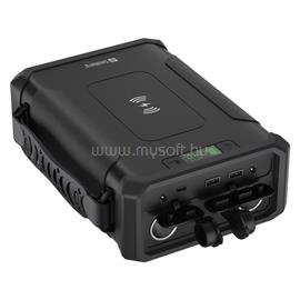 SANDBERG Survivor Powerbank 8in1 96000 (IPX4,Bemenet: DC, Kimenet: DC+2xUSB-A QC+1xUSB-C+2x szivargyujtó, Qi) SANDBERG_420-78 small