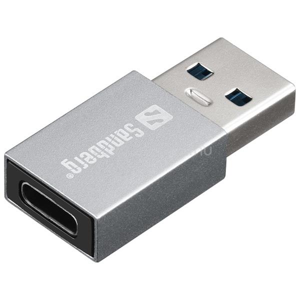SANDBERG USB-A to USB-C Dongle átalakító