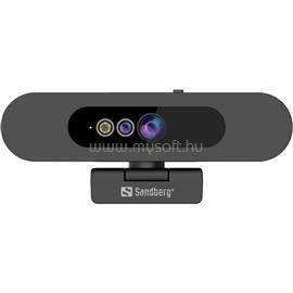 SANDBERG Webkamera - Face-ID Webcam 2 (1920x1080, Betekintési szög: 80°, fekete) SANDBERG_134-40 small