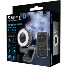 SANDBERG Webkamera - Streamer USB Webcam Pro Elite (2540x1440, Betekintési szög: 76°, fekete/ezüst) SANDBERG_134-39 small