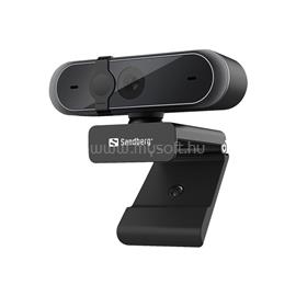 SANDBERG USB Webcam Pro (2592x1944 képpont, 5 Megapixel, 30 FPS, USB 2.0, univerzális csipesz, mikrofon) SANDBERG_133-95 small