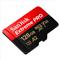 SANDISK 128GB Extreme Pro microSDXC A2 C10 V30 UHS-I U3 + adapter 214504 small