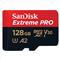 SANDISK 128GB Extreme Pro microSDXC A2 C10 V30 UHS-I U3 + adapter 214504 small