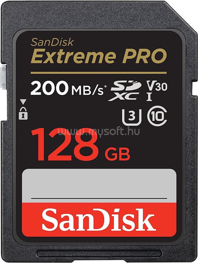 SANDISK 128GB Extreme Pro SDXC UHS-I Class10 U3 V30