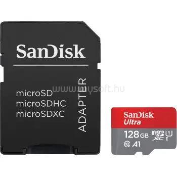 SANDISK 128GB microSDXC Ultra CL10 A1 + adapter