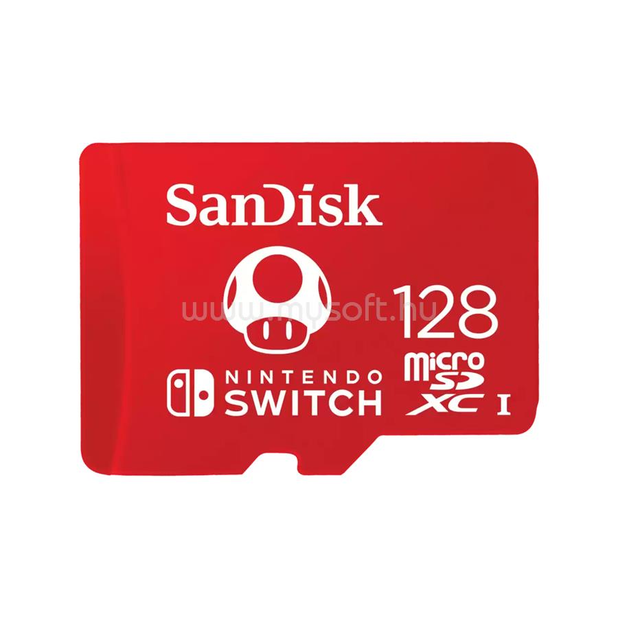 SANDISK 128GB Nintendo Licensed microSDXC Card For Nintendo Switch
