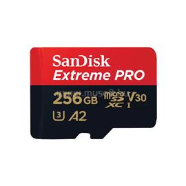 SANDISK 214505, MICROSD EXTREME PRO KÁRTYA 256GB, 200/140 MB/s, A2 C10 V30 UHS-I U3 214505 small