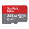 SANDISK 256GB microSDXC Ultra CL10 A1 + adapter SDSQUAC-256G-GN6MA small
